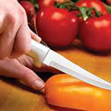 cutting a pepper